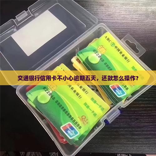 交通银行信用卡不小心逾期五天，还款怎么操作？