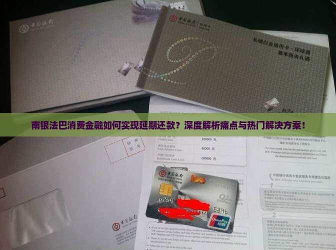 南银法巴消费金融如何实现延期还款？深度解析痛点与热门解决方案！