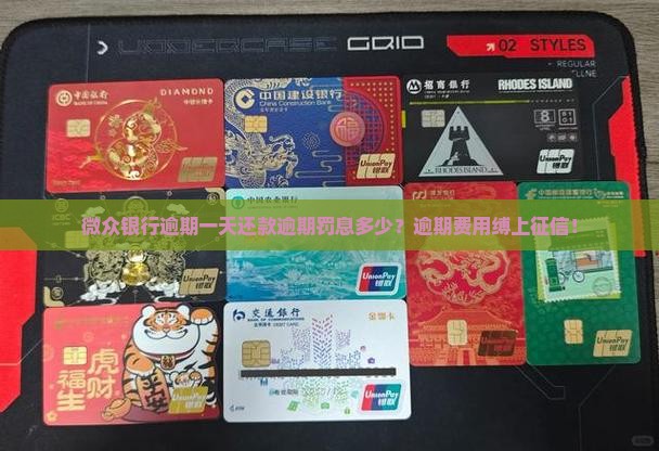 微众银行逾期一天还款逾期罚息多少？逾期费用缚上征信！
