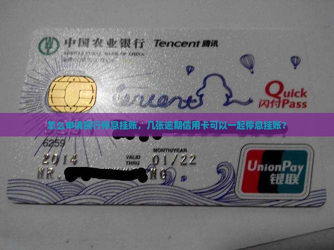 怎么申请银行停息挂账，几张逾期信用卡可以一起停息挂账？