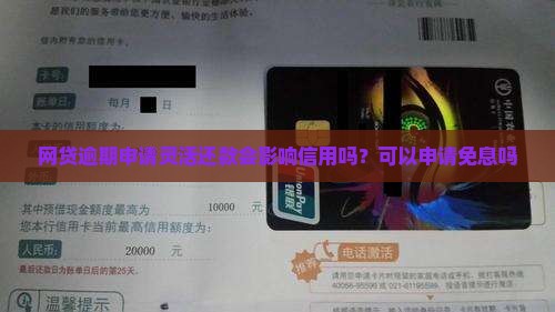 网贷逾期申请灵活还款会影响信用吗？可以申请免息吗