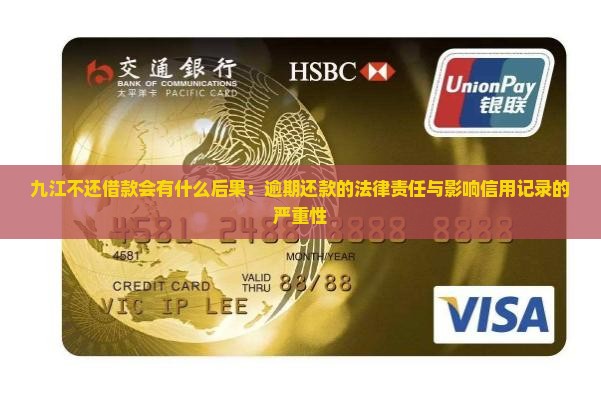 九江不还借款会有什么后果：逾期还款的法律责任与影响信用记录的严重性