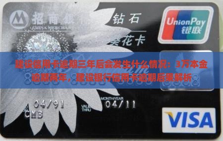 建设信用卡逾期三年后会发生什么情况：3万本金逾期两年，建设银行信用卡逾期后果解析