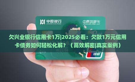 欠兴业银行信用卡1万