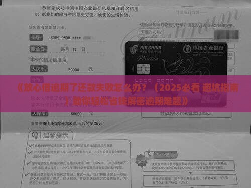放心借逾期了还款失败怎么办