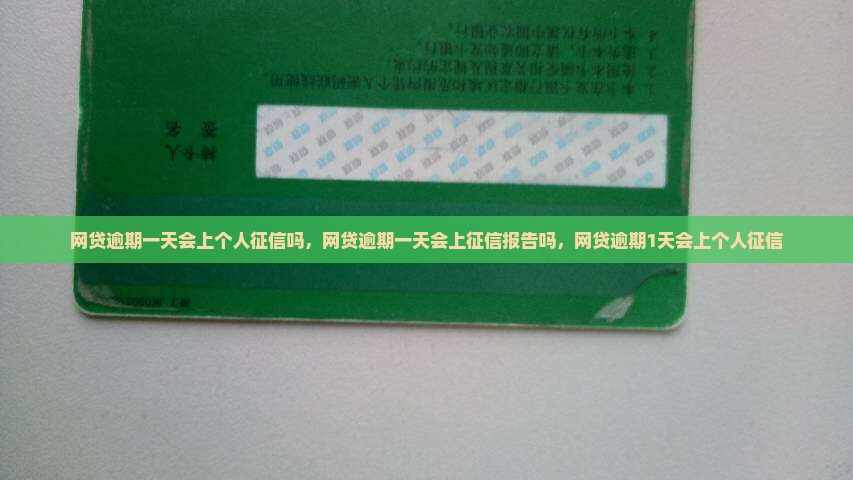 网贷逾期一天会上个人征信