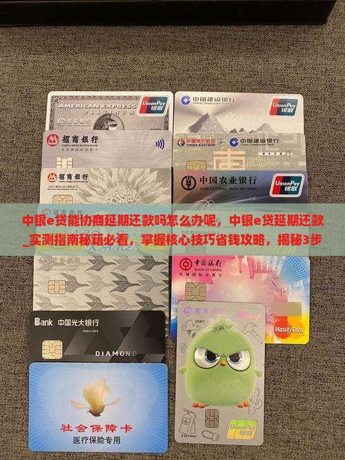 中银e贷能协商延期还款吗怎么办呢