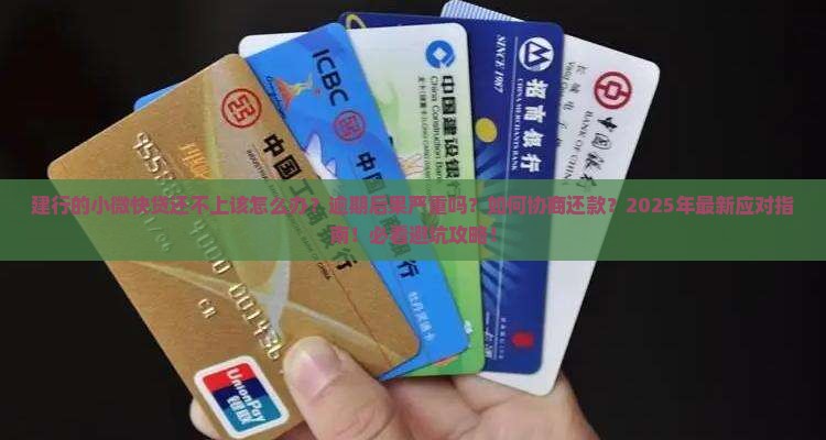 建行的小微快贷还不上该怎么办