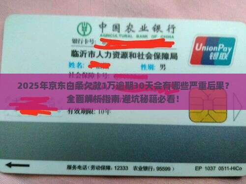 京东白条欠款1万逾期30天会有什么后果