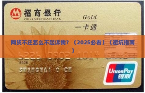 网贷不还怎么不起诉我
