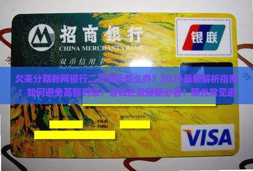 欠来分期新网银行二万没还怎么办