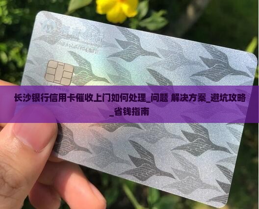 长沙银行信用卡催收上门如何处理