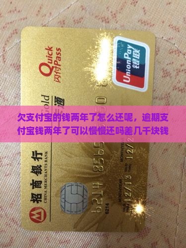 欠支付宝的钱两年了怎么还呢