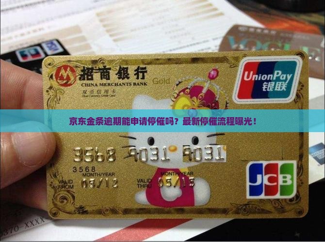 京东金条逾期申请停催流程详解