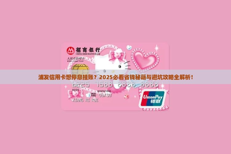 浦发信用卡可以停息挂账吗需要哪些条件