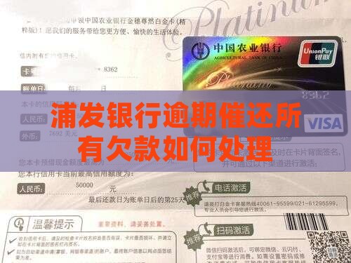 浦发银行逾期催还所有欠款如何处理
