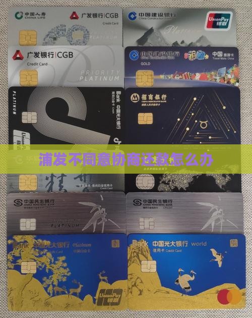 浦发不同意协商还款怎么办