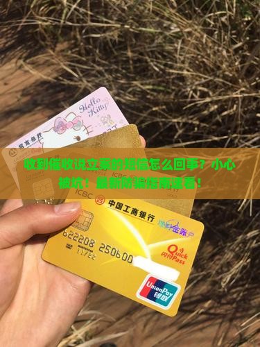 收到催收说立案的短信怎么回事需要注意什么