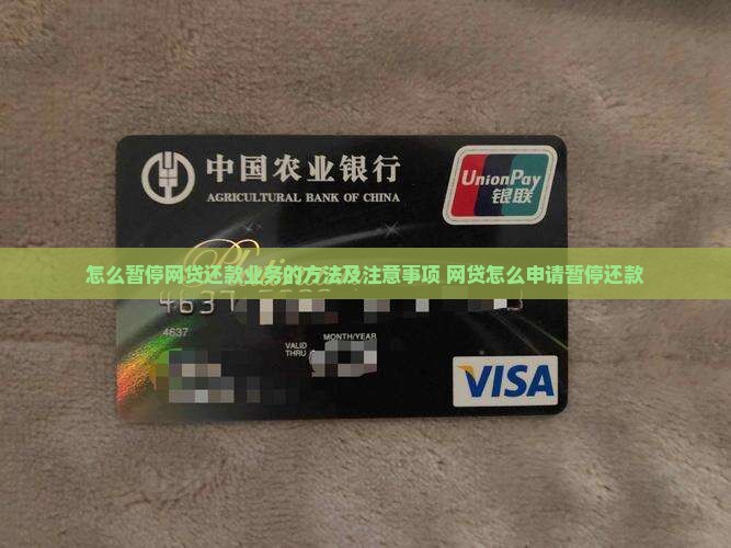 怎么暂停网贷还款业务的方法及注意事项