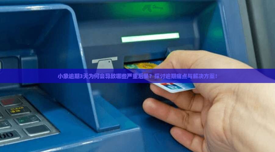 小象逾期3天为何会导致哪些严重后果？探讨逾期痛点与解决方案！