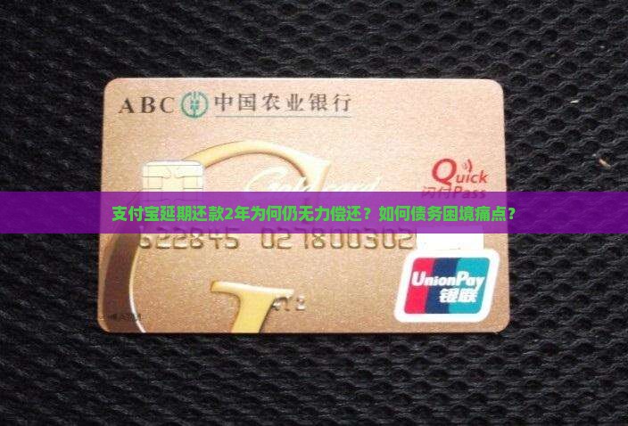 支付宝延期还款2年为何仍无力偿还？如何债务困境痛点？