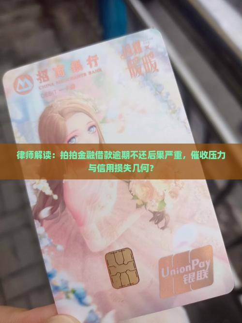 律师解读：拍拍金融借款逾期不还后果严重，催收压力与信用损失几何？