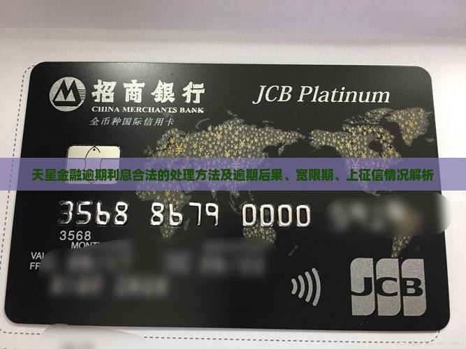 天星金融逾期利息合法的处理方法及逾期后果、宽限期、上征信情况解析