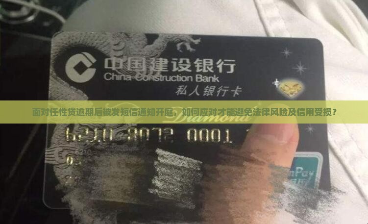 面对任性贷逾期后被发短信通知开庭，如何应对才能避免法律风险及信用受损？