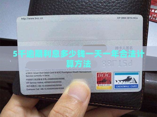 5千逾期利息多少钱一天一年合法计算方法