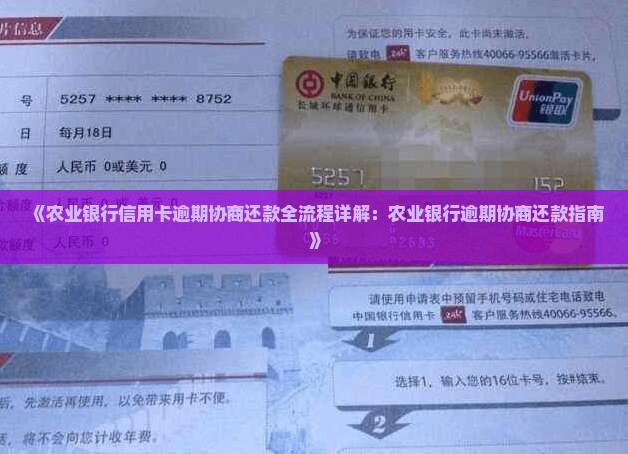 《农业银行信用卡逾期协商还款全流程详解：农业银行逾期协商还款指南》