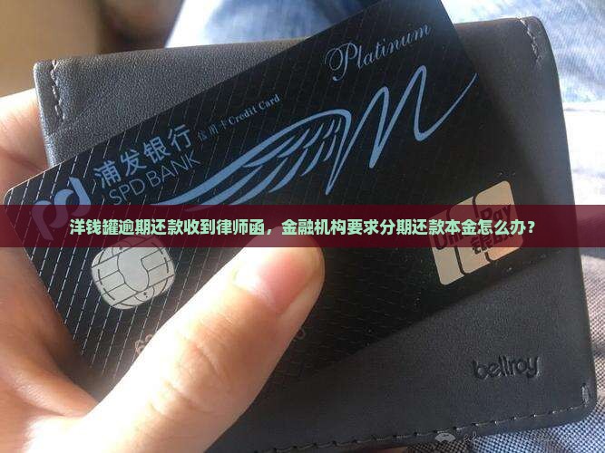 洋钱罐逾期还款收到律师函，金融机构要求分期还款本金怎么办？