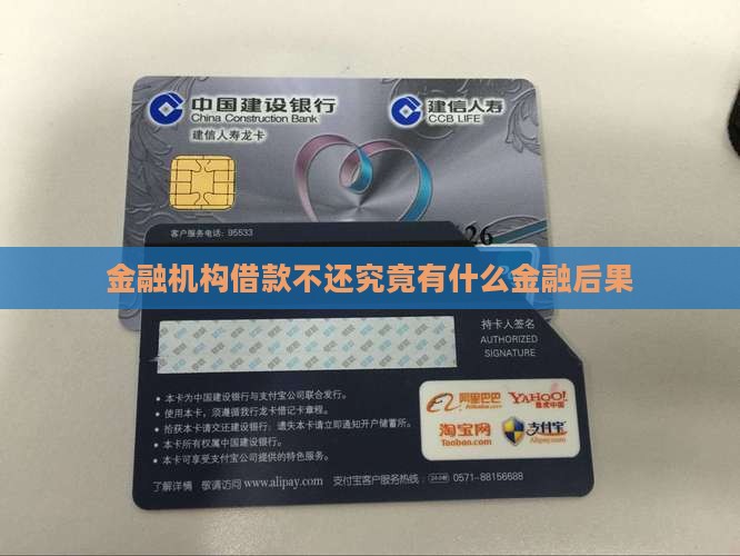 金融机构借款不还究竟有什么金融后果