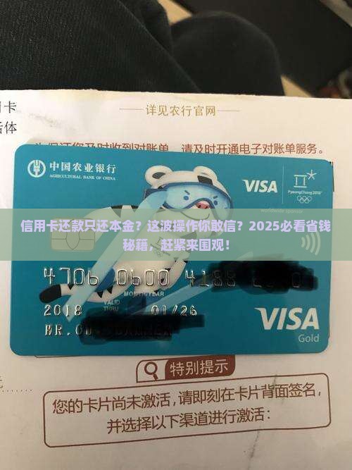 信用卡还款只还本金到哪里协商