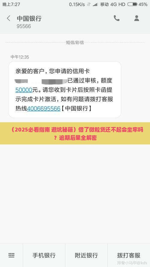 借了微粒贷还不起会坐牢吗