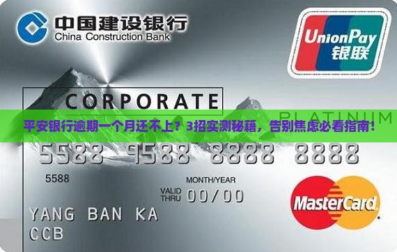 平安银行逾期一个月还不上怎么办解决方法