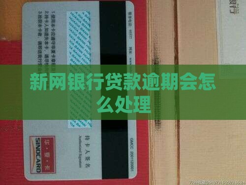 新网银行贷款逾期会怎么处理