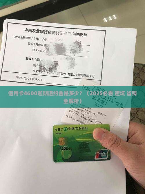 信用卡4600逾期违约金应该是多少