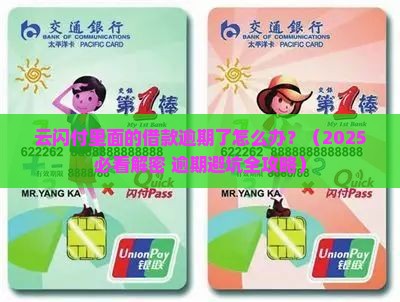 云闪付里面的借款逾期了怎么办