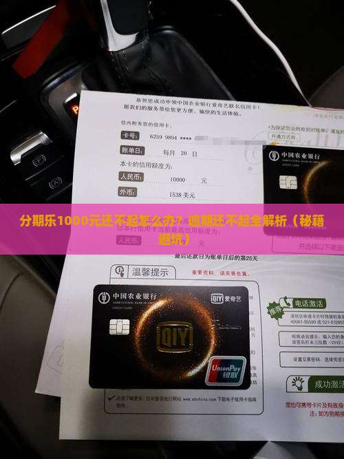 分期乐1000元还不起怎么办 分期乐1000元还不起怎么办