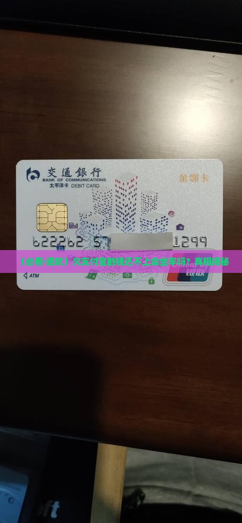 欠支付宝无力偿还会被拘留吗