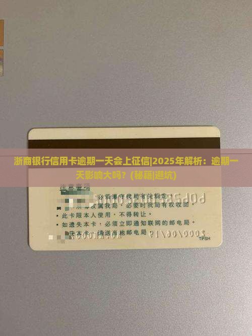 浙商银行信用卡逾期一天会上征信需要注意什么