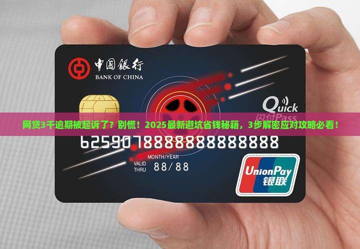 网贷3千逾期被起诉了怎么应对