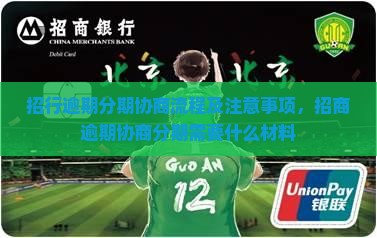 招行逾期分期协商流程及注意事项