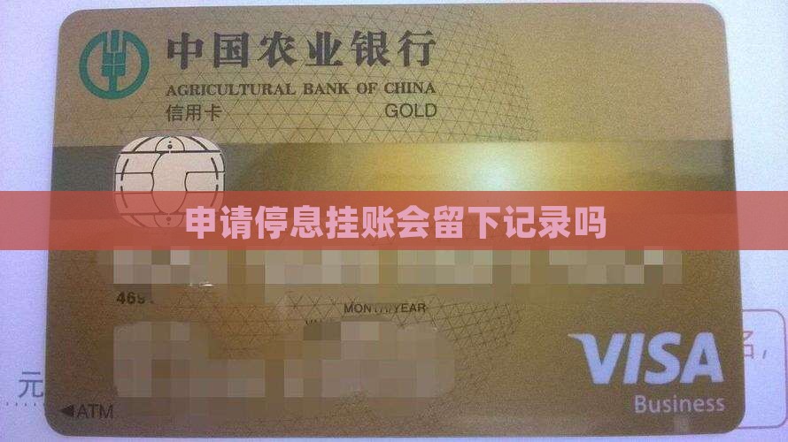 申请停息挂账会留下记录吗