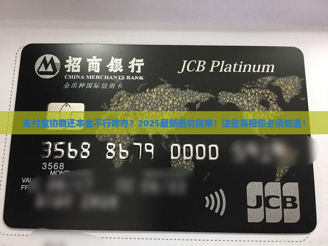 支付宝协商还本金不行咋办