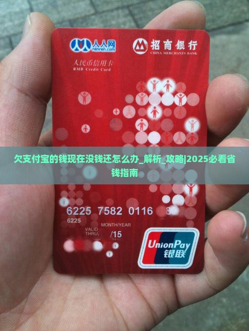 欠支付宝的钱现在没钱还怎么办