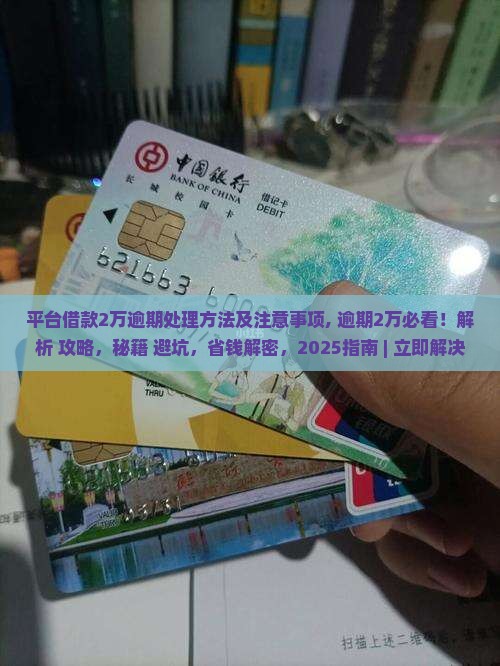 平台借款2万逾期处理方法及注意事项