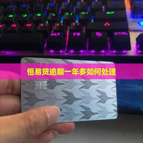 恒易贷逾期一年多如何处理