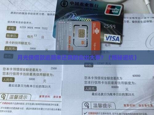 月光侠借款逾期未还会怎样