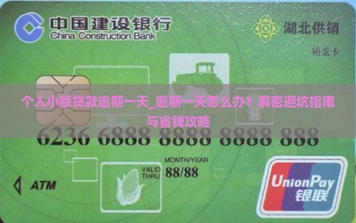 个人小额贷款逾期一天
